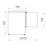 Gekoelde tafel - AAS901-2D