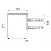 Table réfrigérée - AAS901-4D