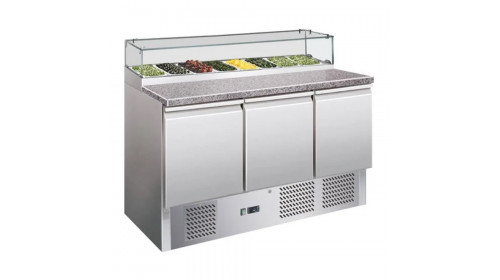 Saladette réfrigérée professionnelle pour conserver les aliments